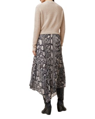 Donatella Mixed Media Dress