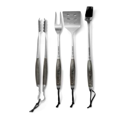 BBQ Ash 4-Piece Grill Set