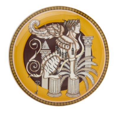 Sphynx Saffron Decorative Plate