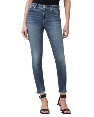 ALLSAINTS - Miller Push Up High Rise Skinny Ankle Jeans in Deep Royal