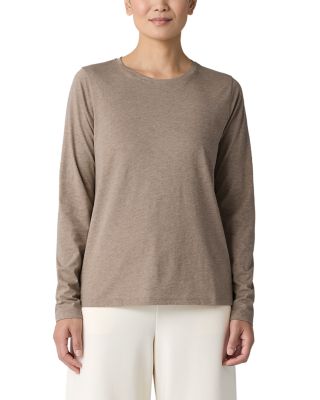 Eileen Fisher - Round Neck Long Sleeve Tee