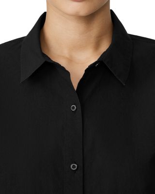 Collared Button Front Shirt