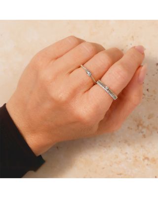 14K Yellow Gold Kate Diamond Ring, 0.23 tcw