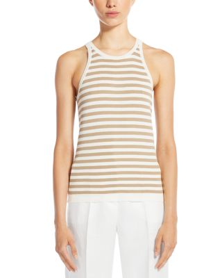 Max Mara - 2 Arnes Striped Sleeveless Top