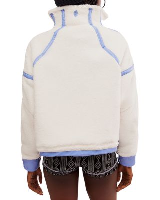 FP Movement Mountain High Shine Half Zip Sweatshirt