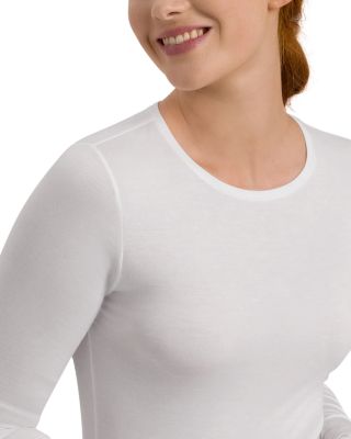 Cotton Seamless Long Sleeve Top