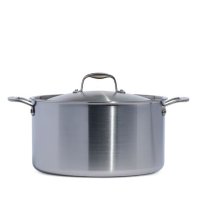 5 Ply Stainless Clad 12 Qt. Stockpot and Lid