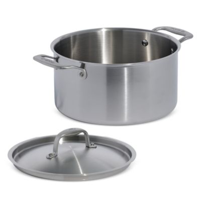 5 Ply Stainless Clad 6 Qt. Stockpot and Lid