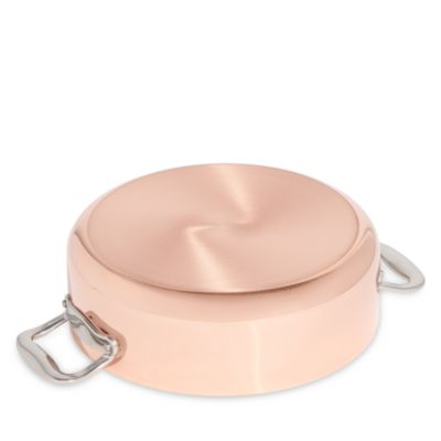 Copper 5.25 Qt. Rondeau with Lid