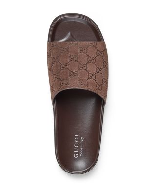 Men's Luxury Suede GG Sandals