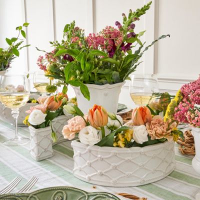 Berry & Thread Petite Parterre Garden Half Circle Vases, Set of 2