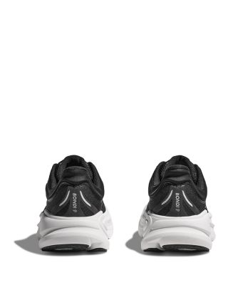 Men's Bondi 9 Running Sneakers in Black White