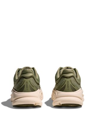 Men's Bondi 9 Lace Up Running Sneakers in Seamoss/Eucalyptus