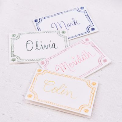 Berry & Thread Place Cards, Set of 12