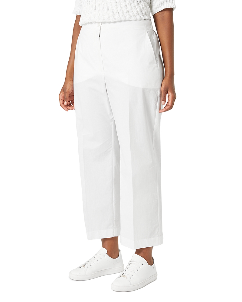 Shop Marina Rinaldi Uscita Ramo Pants In Optical White
