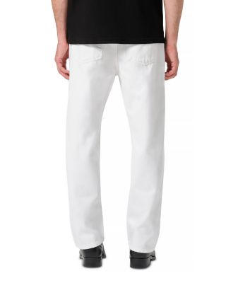 90s Relaxed Straight Fit Jeans in Milkshake White