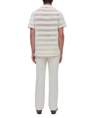 Short Sleeve Polo Sweater