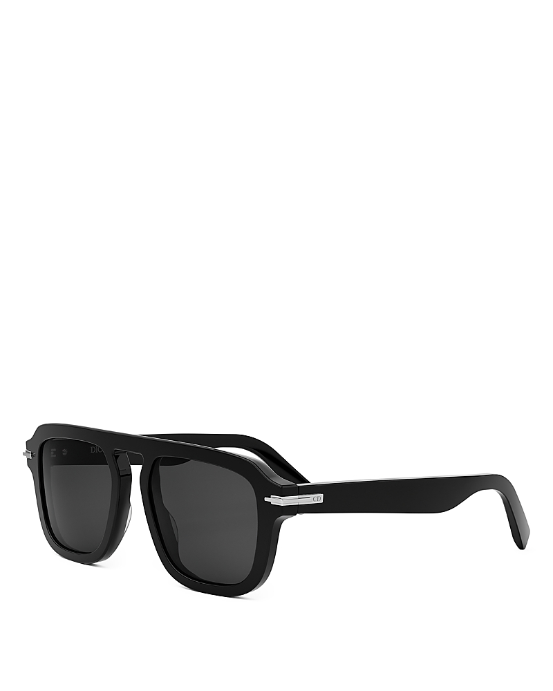 Dior DiorBlackSuit S15I Rectangular Sunglasses, 52mm