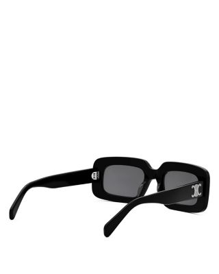 Triomphe Rectangular Sunglasses, 53mm