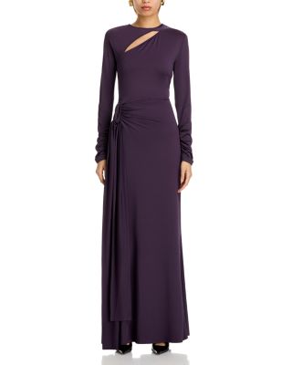 Long Sleeve Jersey Gown