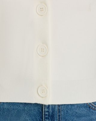 Embroidered Collar Cardigan