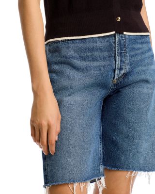 Dina Tipped Short Sleeve Cardigan