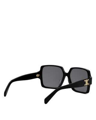 Triomphe Square Sunglasses, 60mm