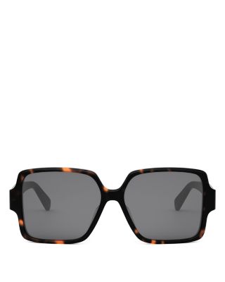 Triomphe Square Sunglasses, 60mm