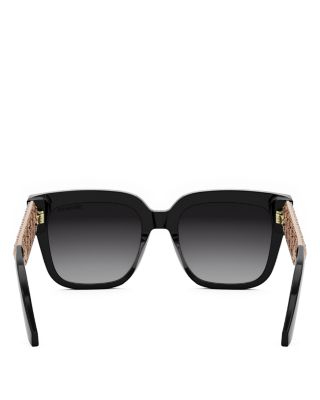 DioResille Square Sunglasses, 54mm
