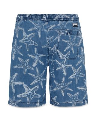 Levant Denim 7.5" Bermuda Shorts