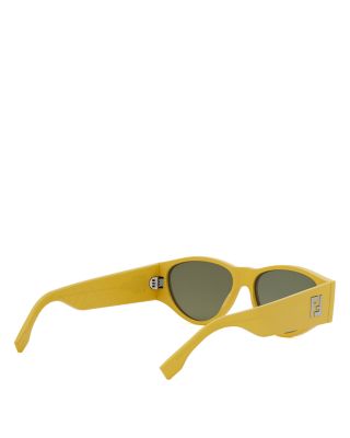 FF Squared Oval Sunglasses, 55mm