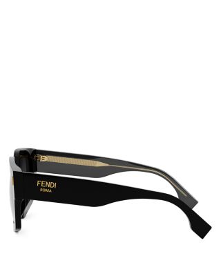 Roma Square Sunglasses, 52mm