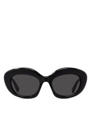 Curvy Cat Eye Sunglasses, 51mm