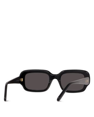 Slim Rectangular Sunglasses, 54mm