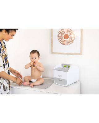 Diaper Storage Caddy & Changing Mat