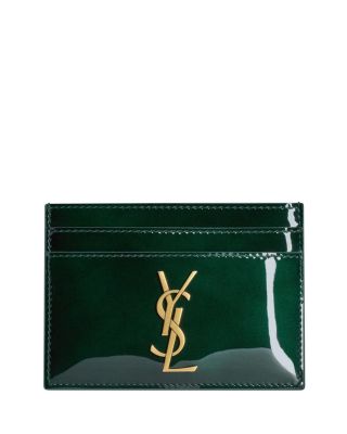 SAINT LAURENT - Cassandre Card Case in Patent Leather