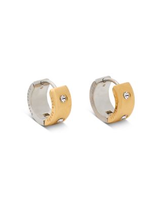 kate spade new york Set in Stone Chunky Huggie Hoop Earrings