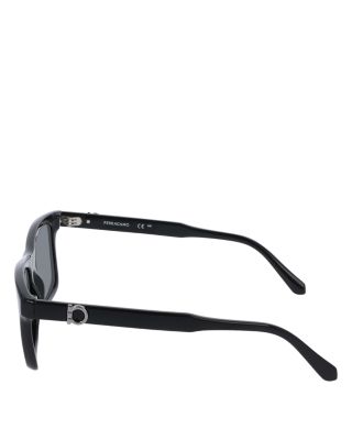 Renew Gancini Rectangular Sunglasses, 55mm