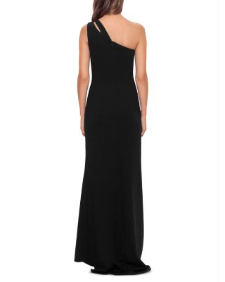 Cutout One Shoulder Gown - Exclusive