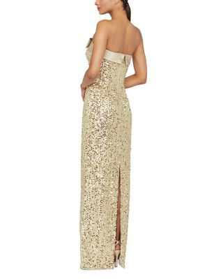 Lacie Sequin Column Gown