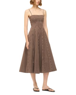 Wylie Striped Midi Dress