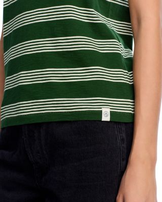The Slub Stripe Tee