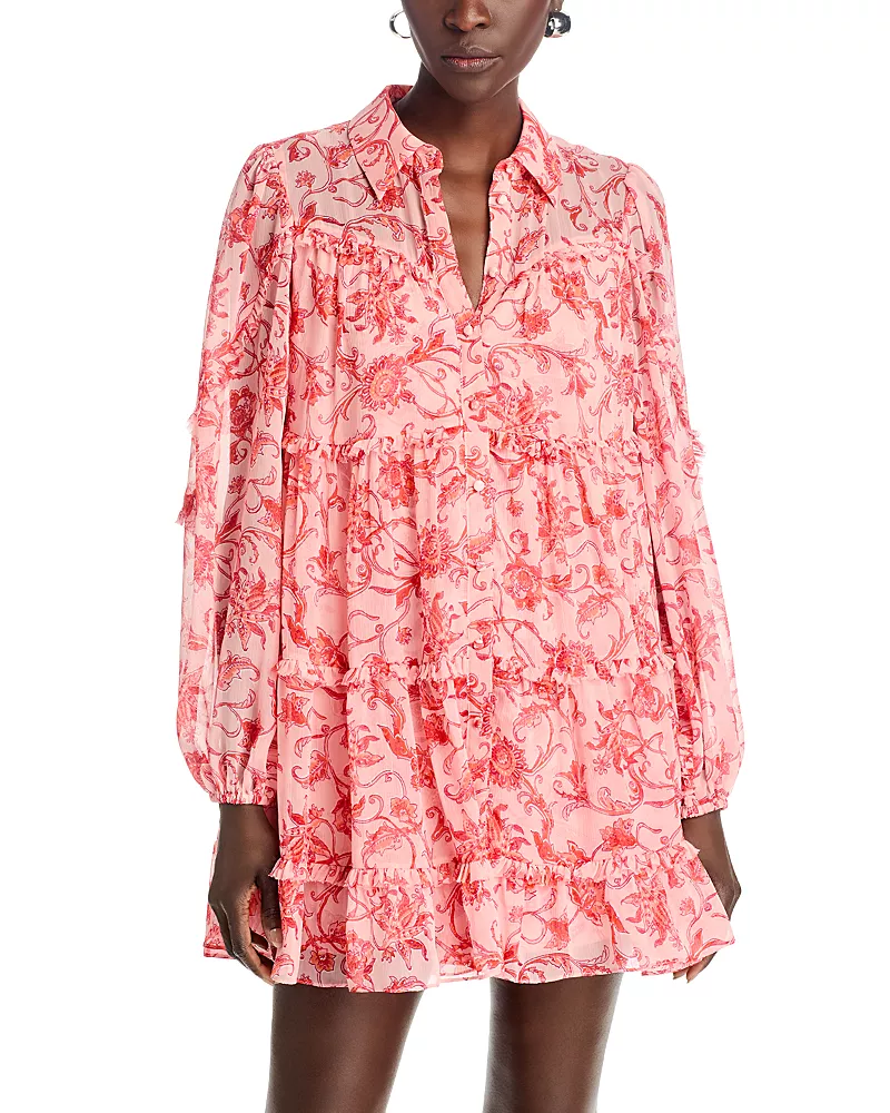 Cinq a Sept Ivy Paisley Kennedy Dress