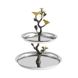 Michael Aram Lovebirds 2-Tier Étagère | Bloomingdale's All Home