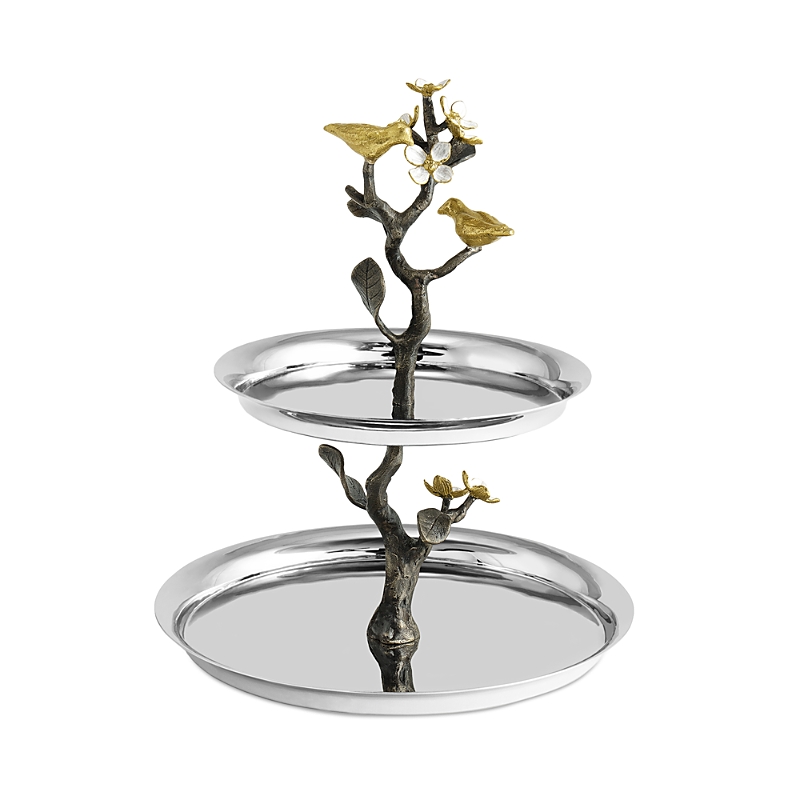 Michael Aram Lovebirds 2-tier Etagere
