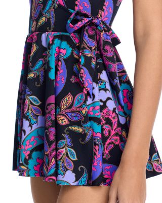 Wrap Skirted One Piece Swimsuit