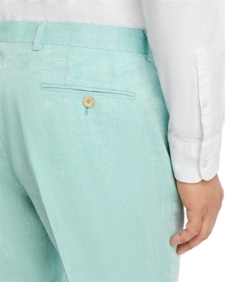 Delave Slim Fit Linen Suit Pants