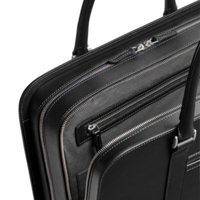 Palissy Double Leather Briefcase