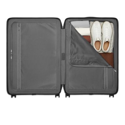 The Large Check In Zip Spinner Suitcase