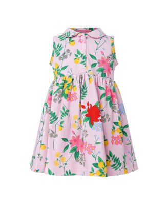 Rachel Riley - Girls' Botanical Floral Jersey Dress - Baby, Little Kid, Big Kid